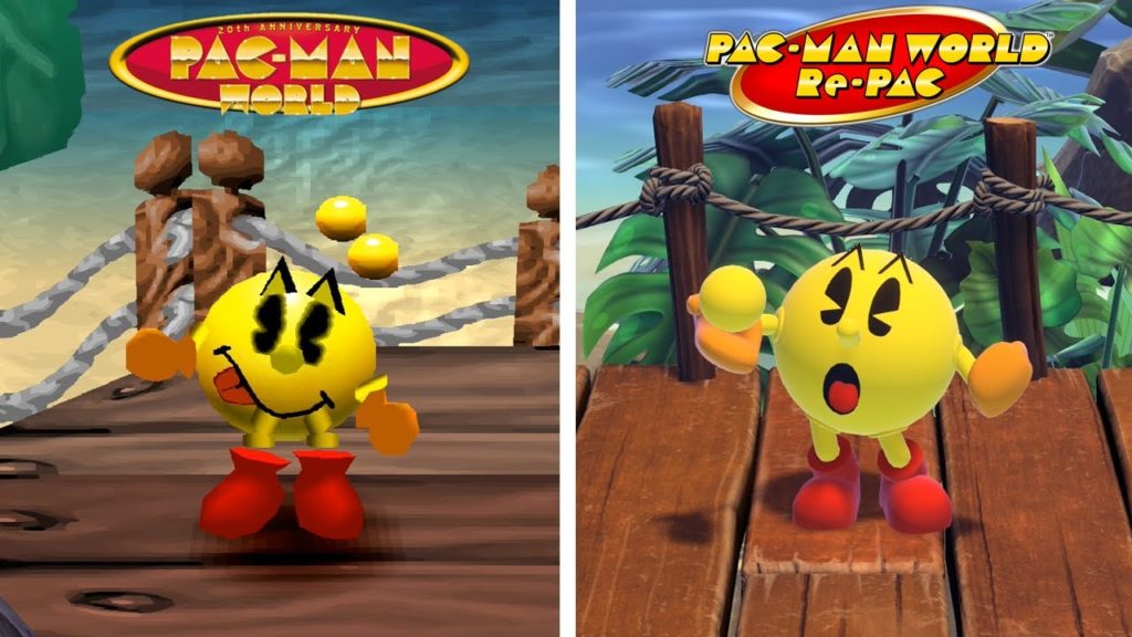 بازی pacman world re-pac