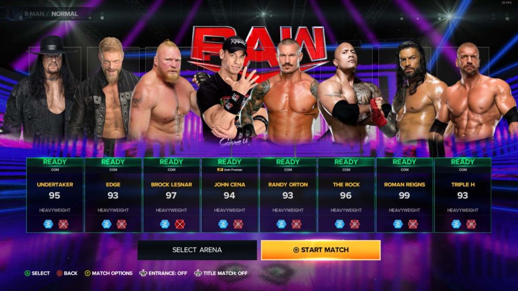 بازی WWE 2K23