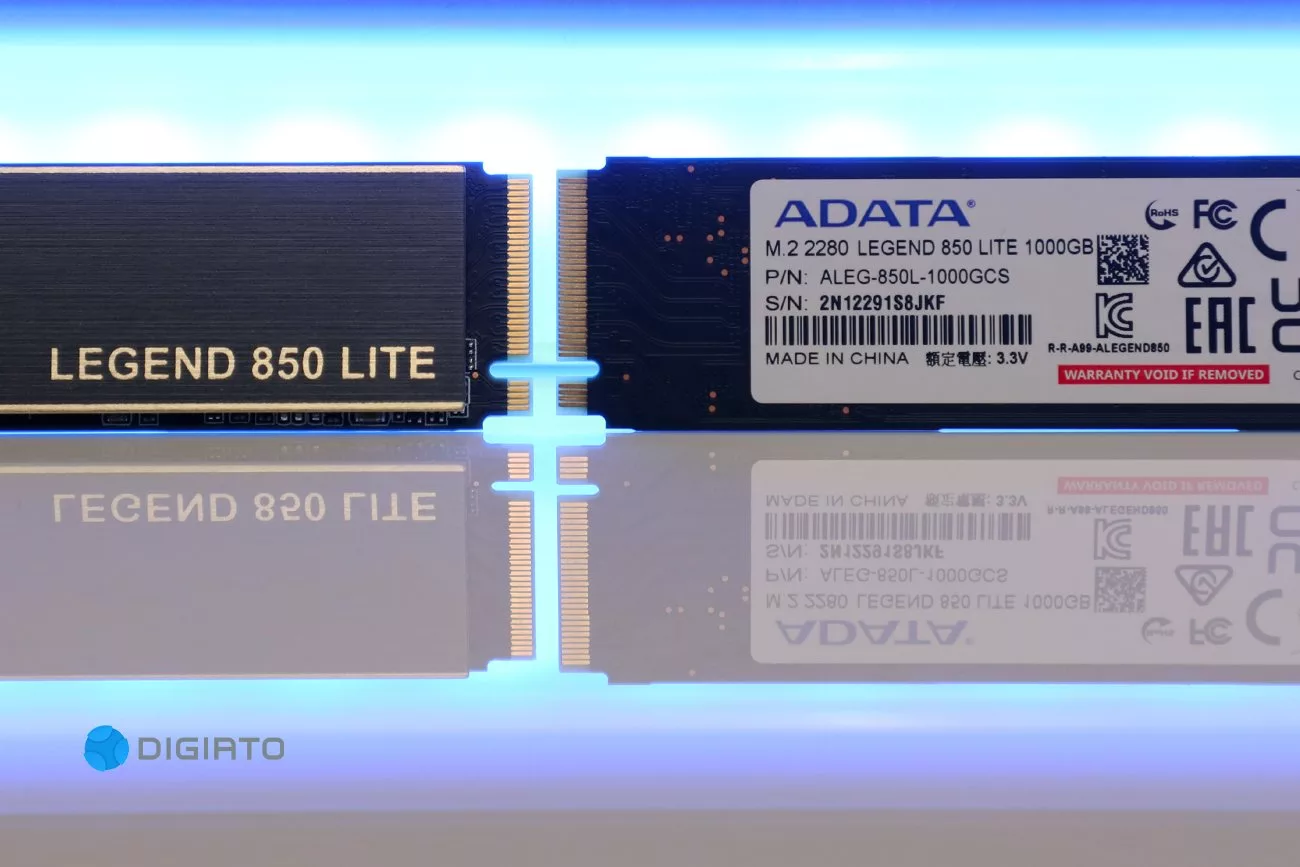 بررسی حافظه SSD ایدیتا Legend 850 Lite