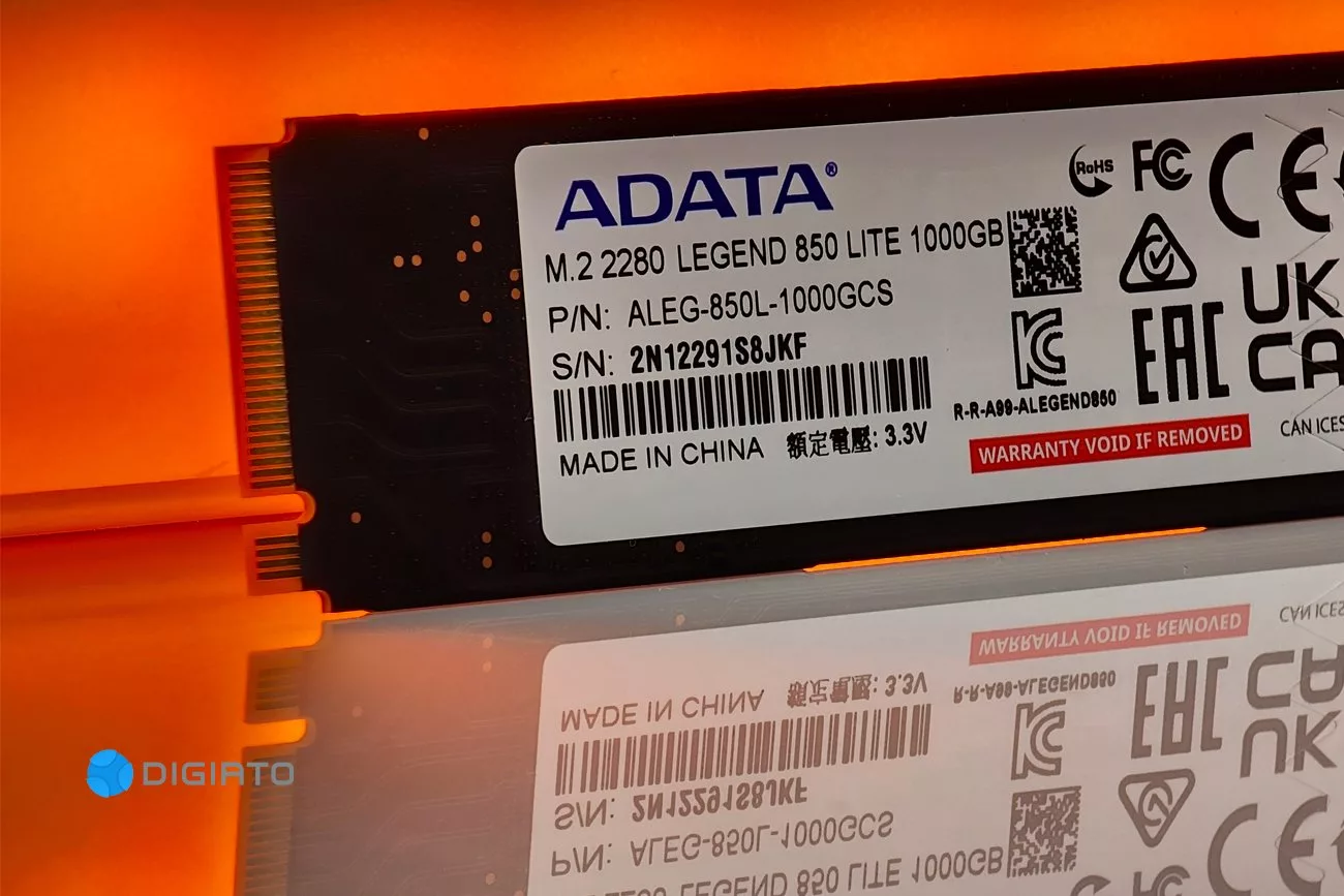 بررسی حافظه SSD ایدیتا Legend 850 Lite