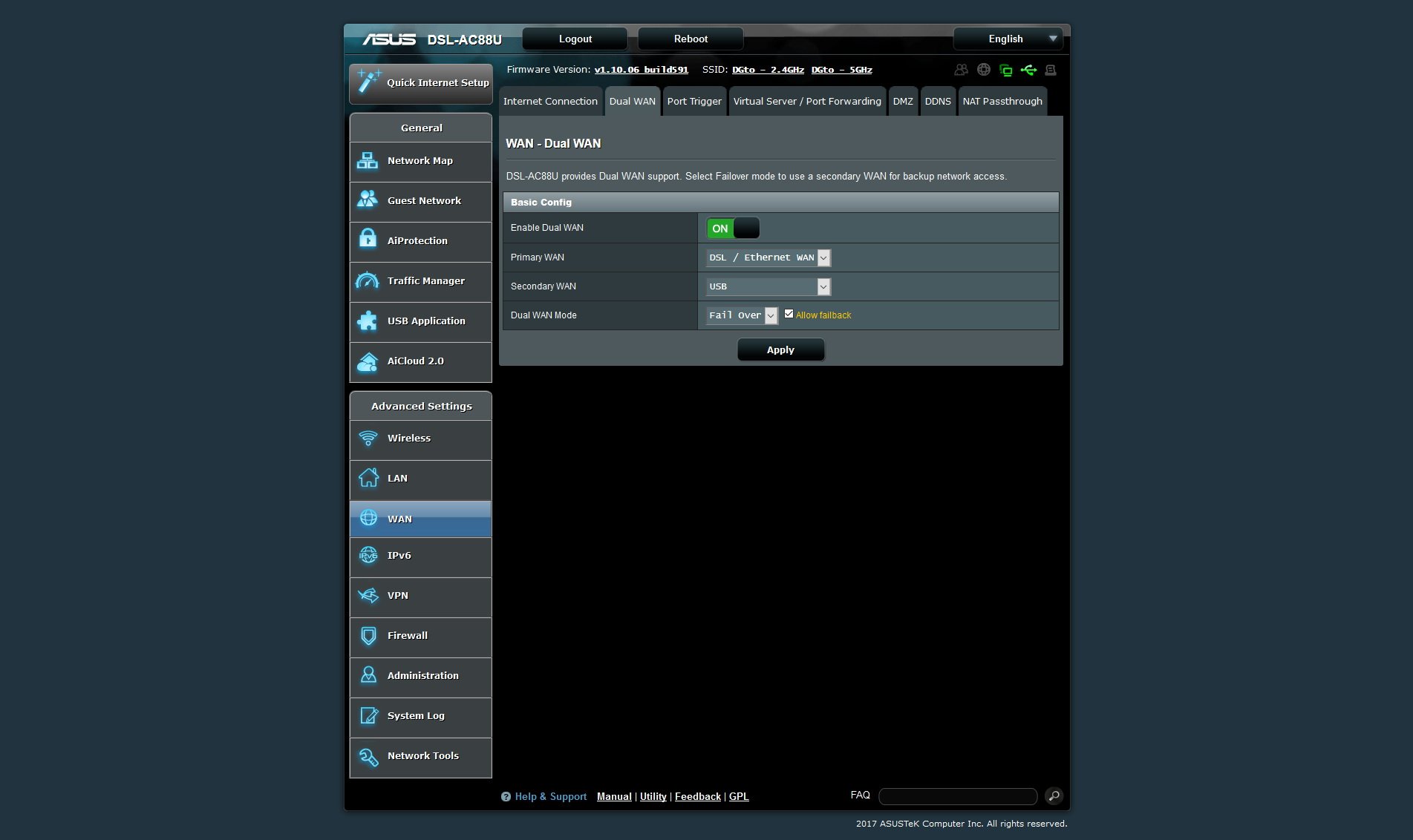 ایسوس DSL-AC88U