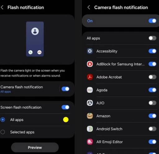 Android Accessibility Features