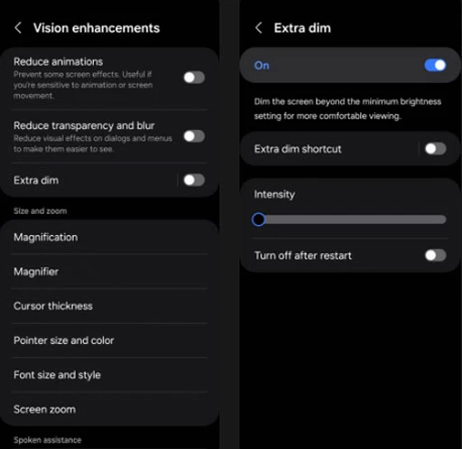 Android Accessibility Features